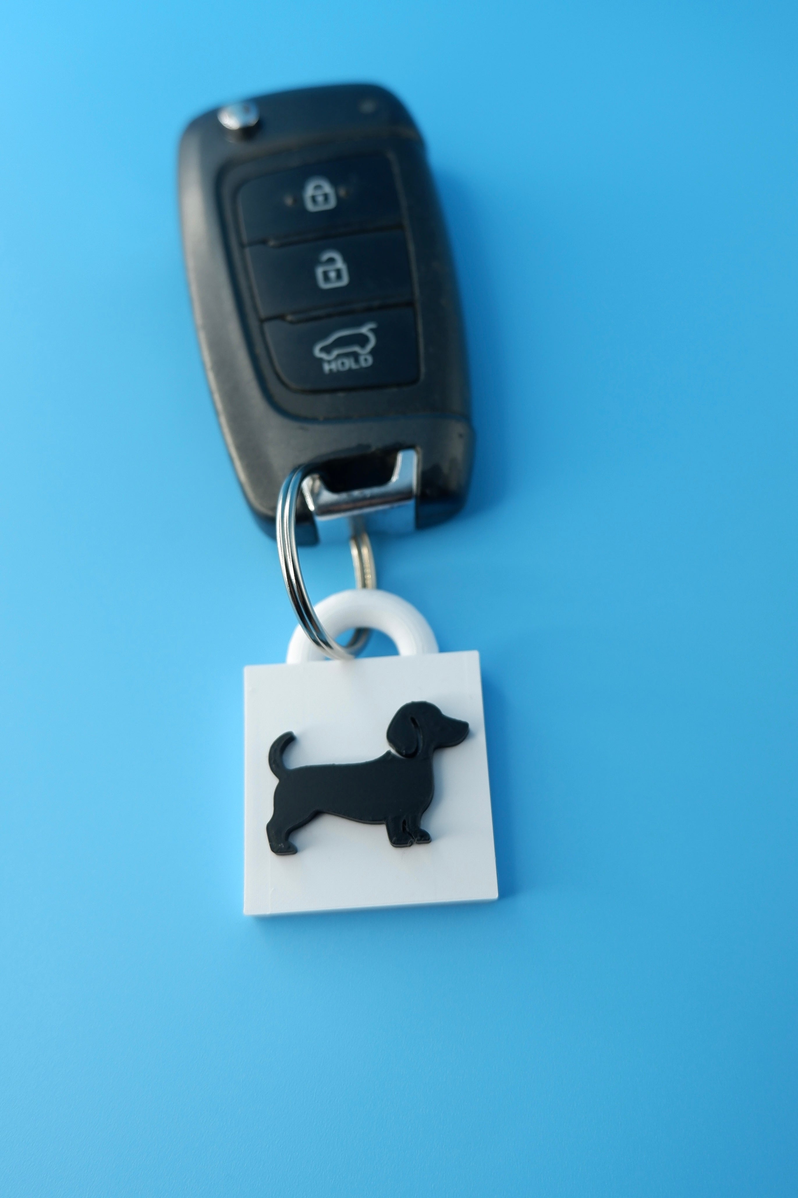 Dachshund Keychain