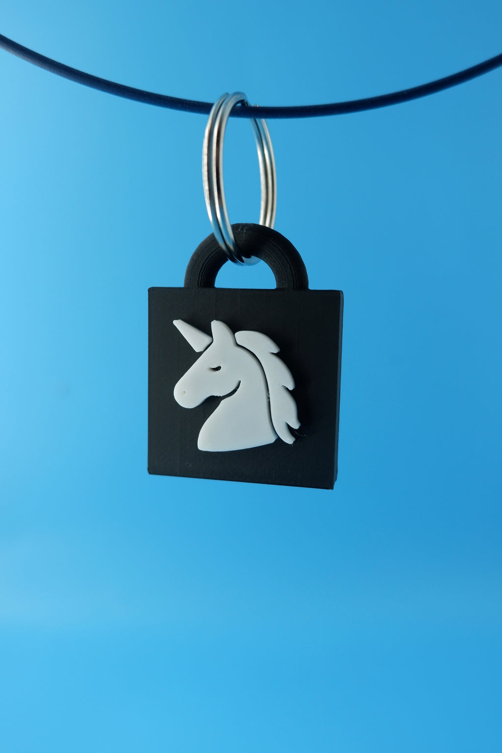 The Last Unicorn Keychain