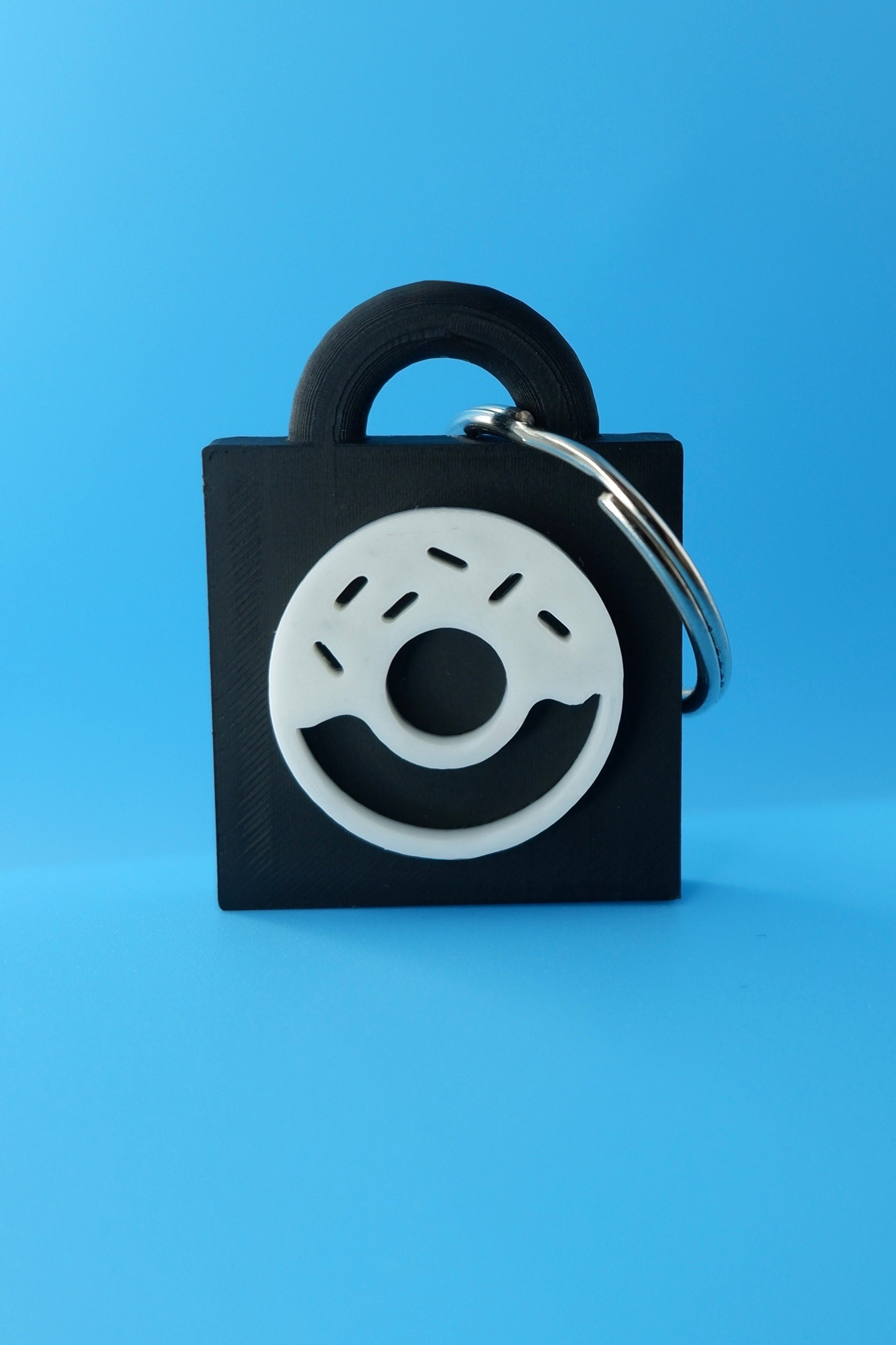 Donut Worry Keychain