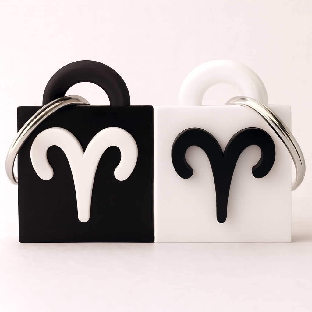 Aries Keychain