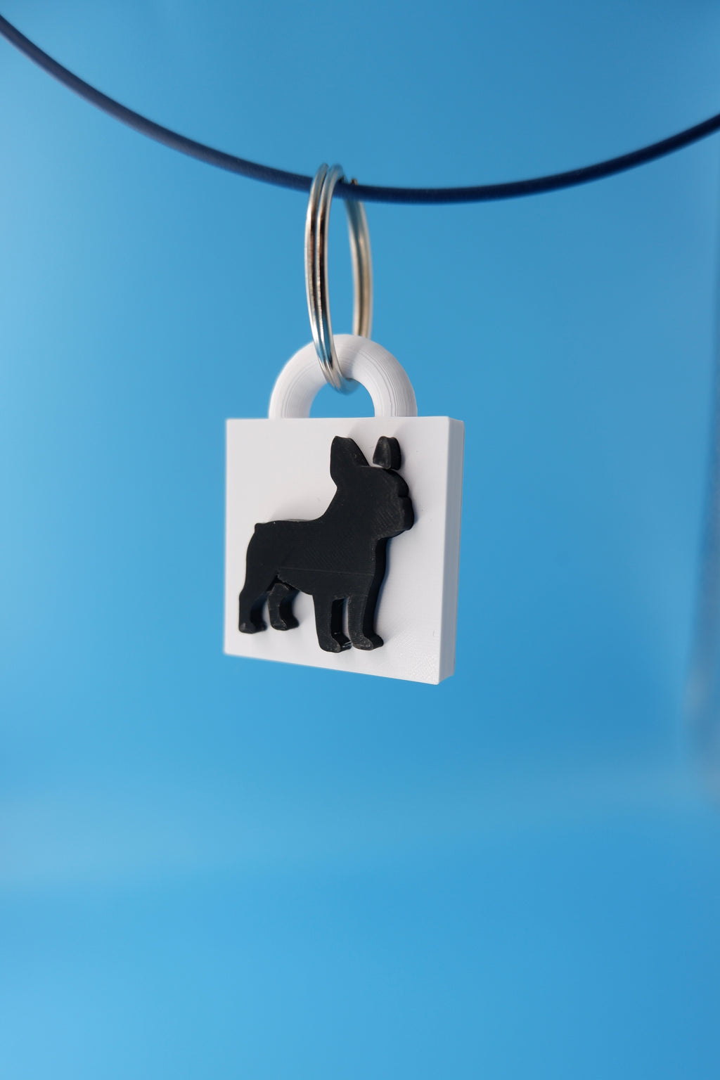 French Bulldog Keychain