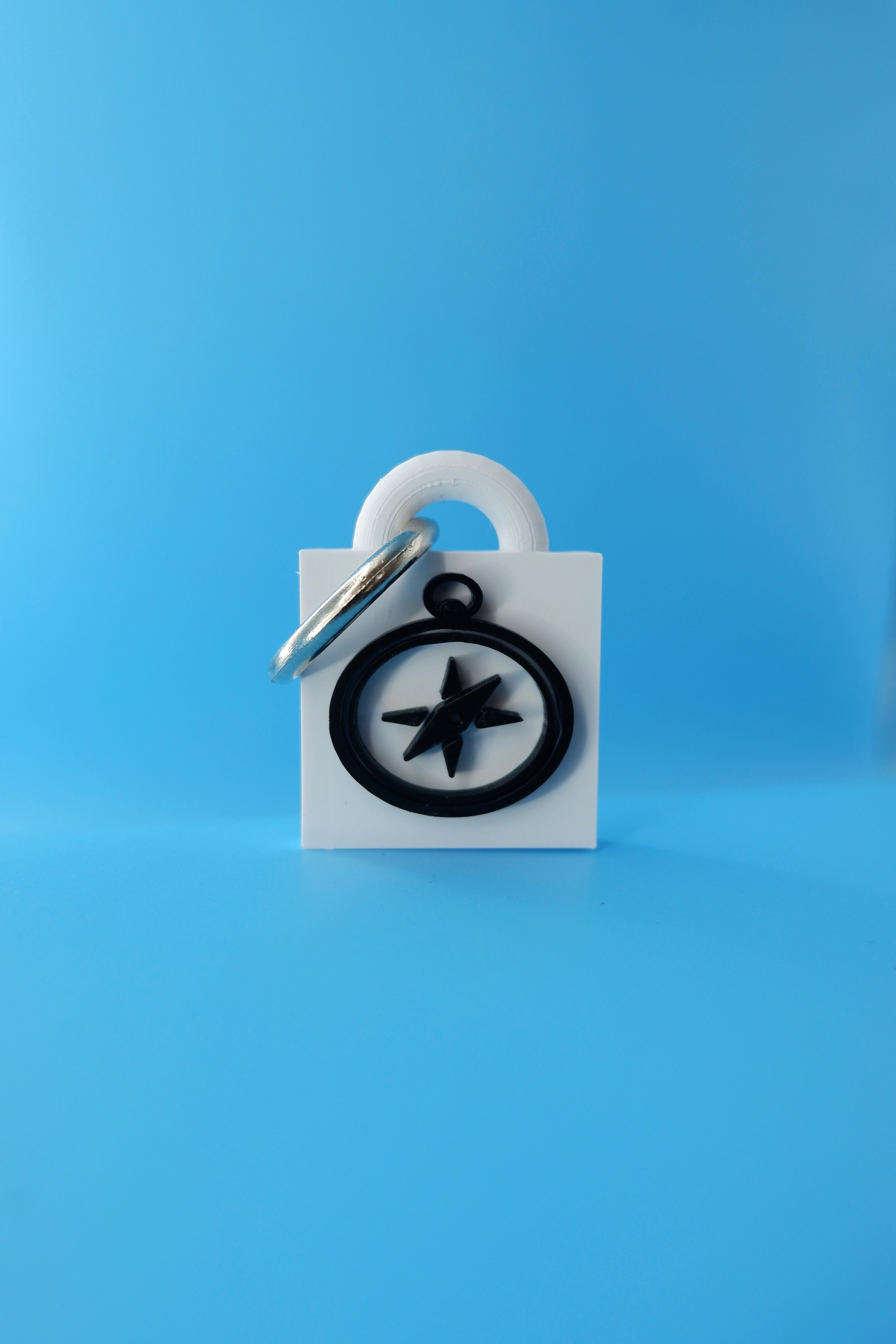 True North Keychain