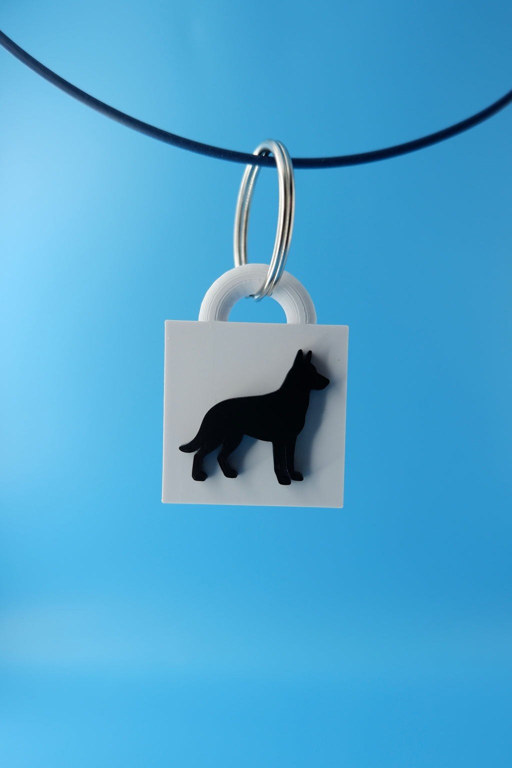 German Shepherd Keychain