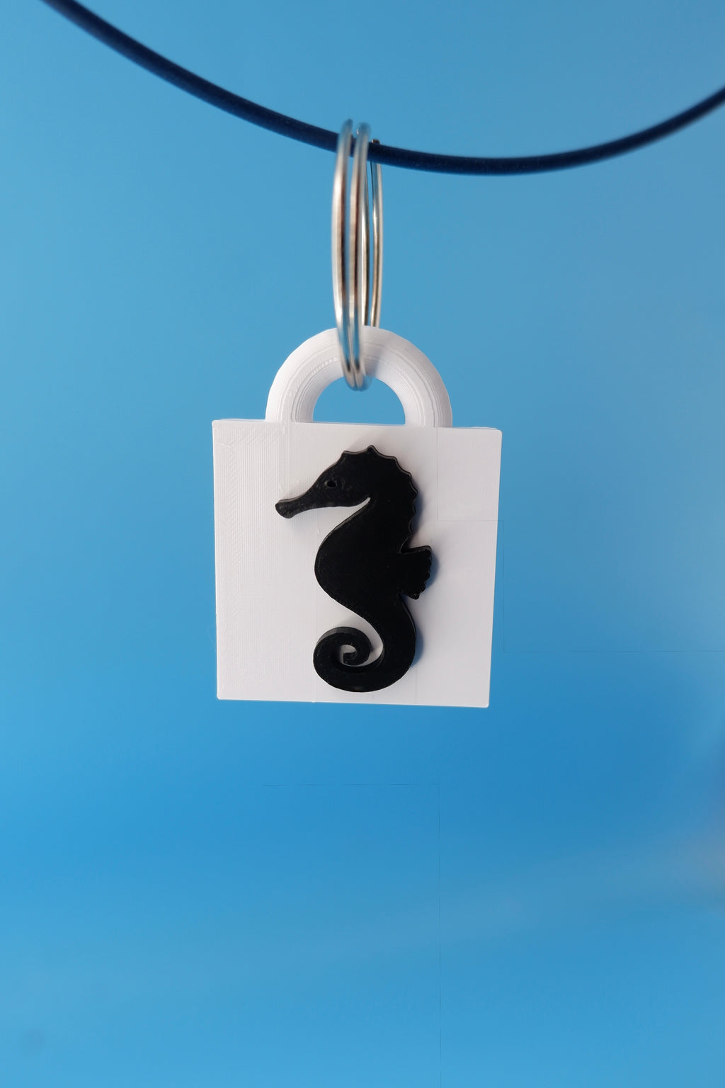Seahorse Keychain