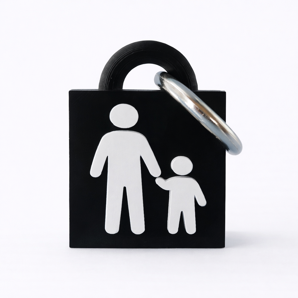 Hand in Hand Keychain