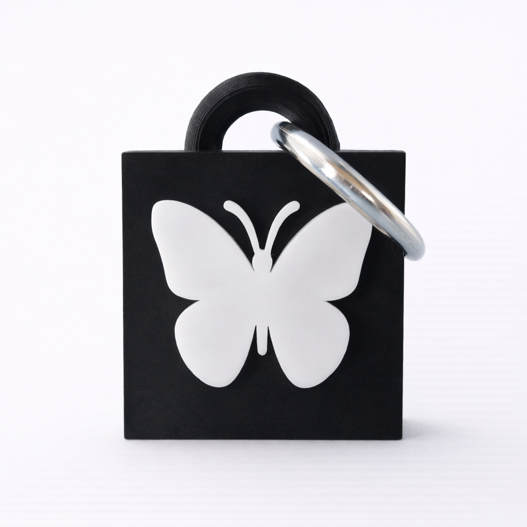 Butterfly Keychain