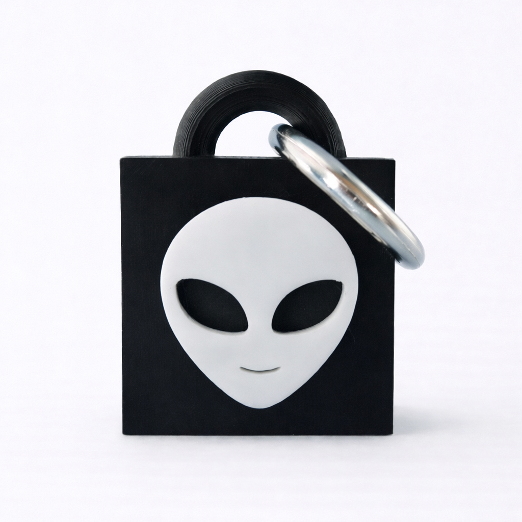 Cosmic Visitor Keychain