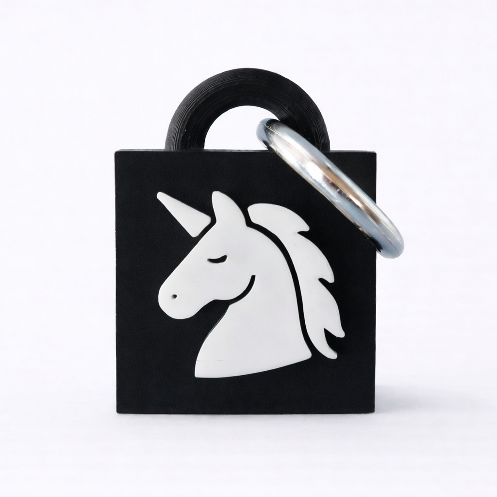 The Last Unicorn Keychain