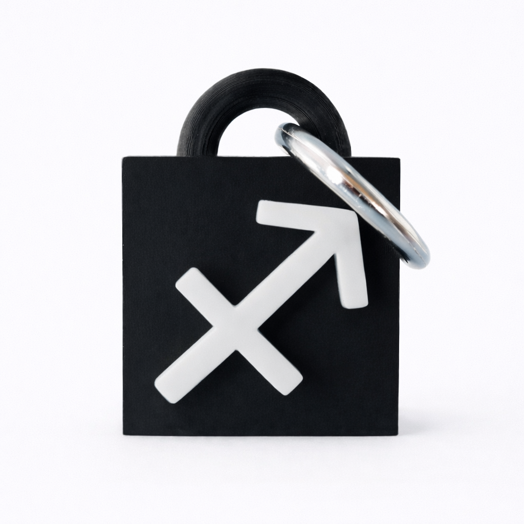 Sagittarius Keychain