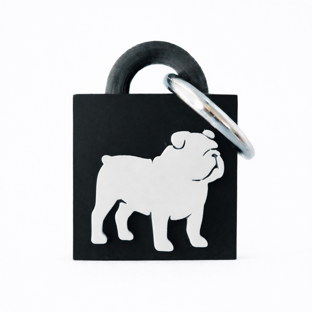 Bulldog Keychain