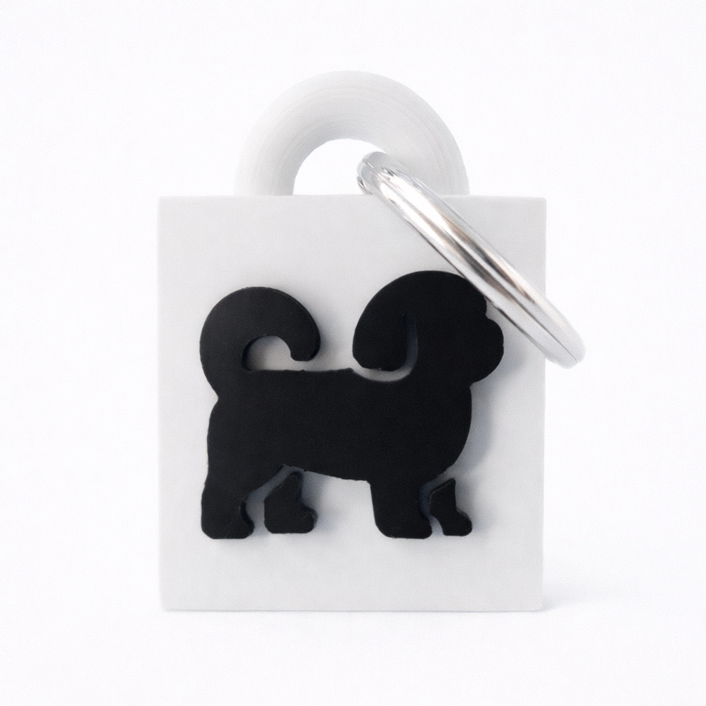 Shih Tzu Keychain