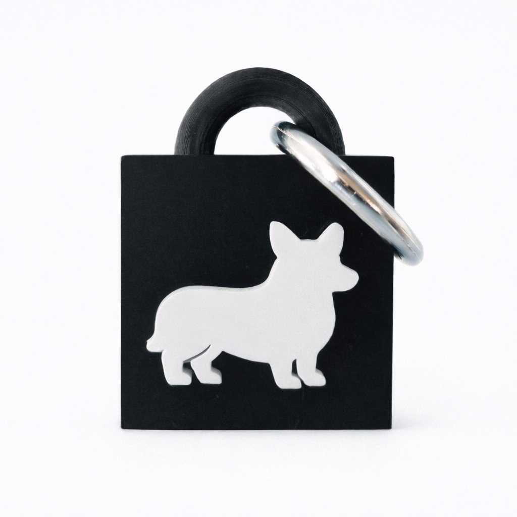 Corgi Keychain