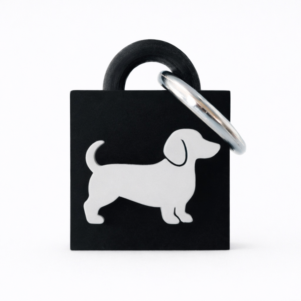 Dachshund Keychain