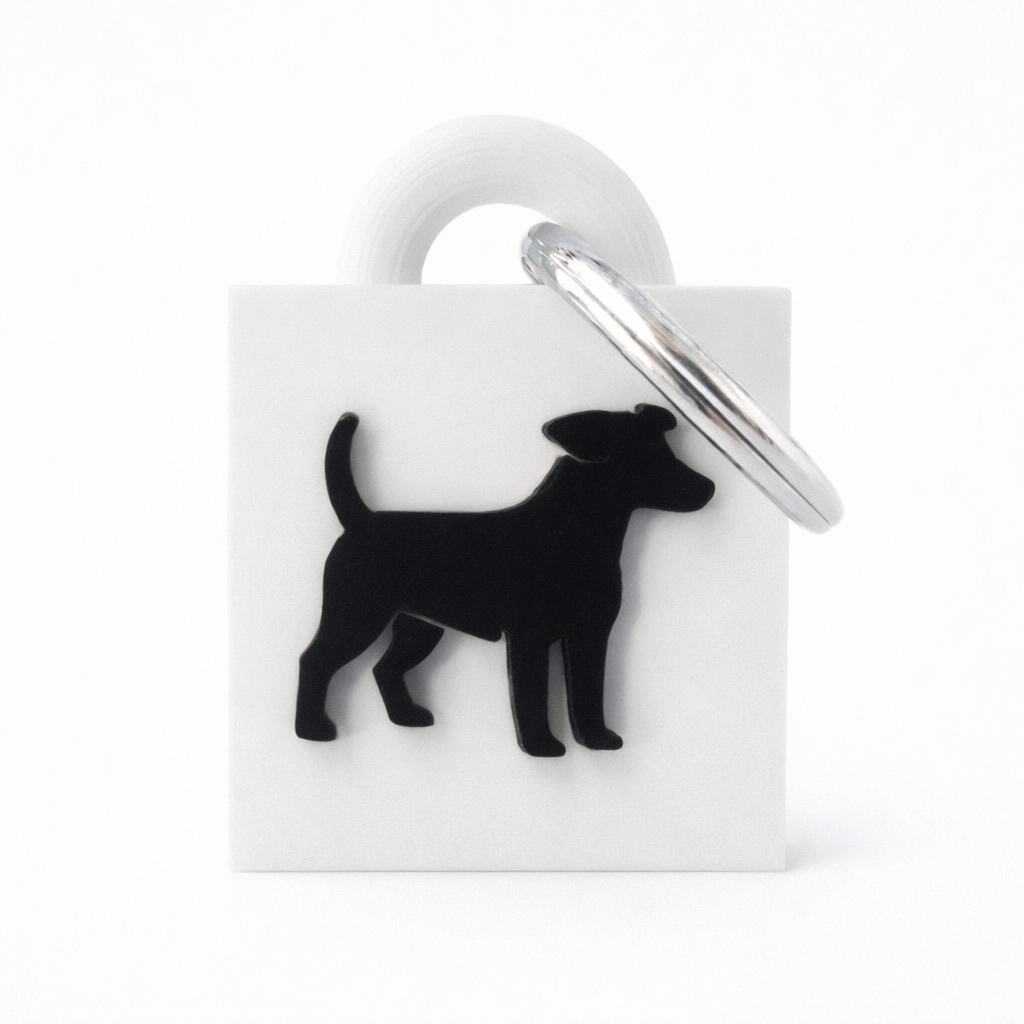 Jack Russell Keychain