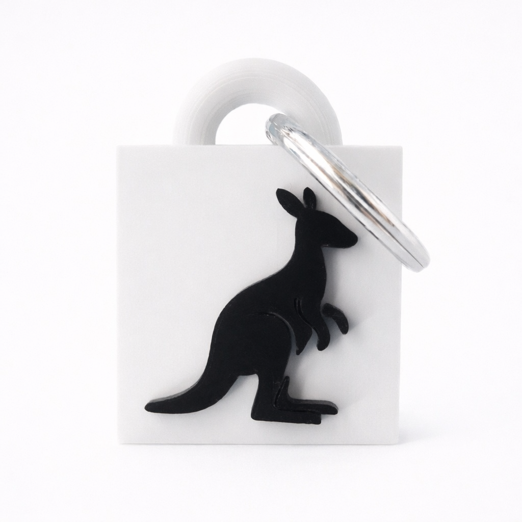 Kangaroo Keychain
