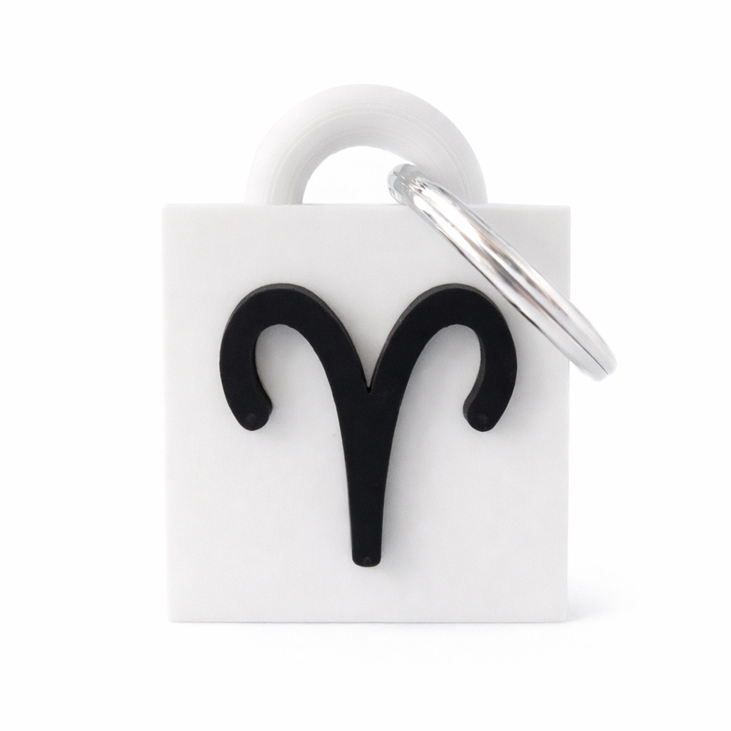 Aries Keychain