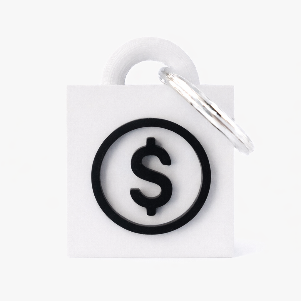 Money Money Keychain