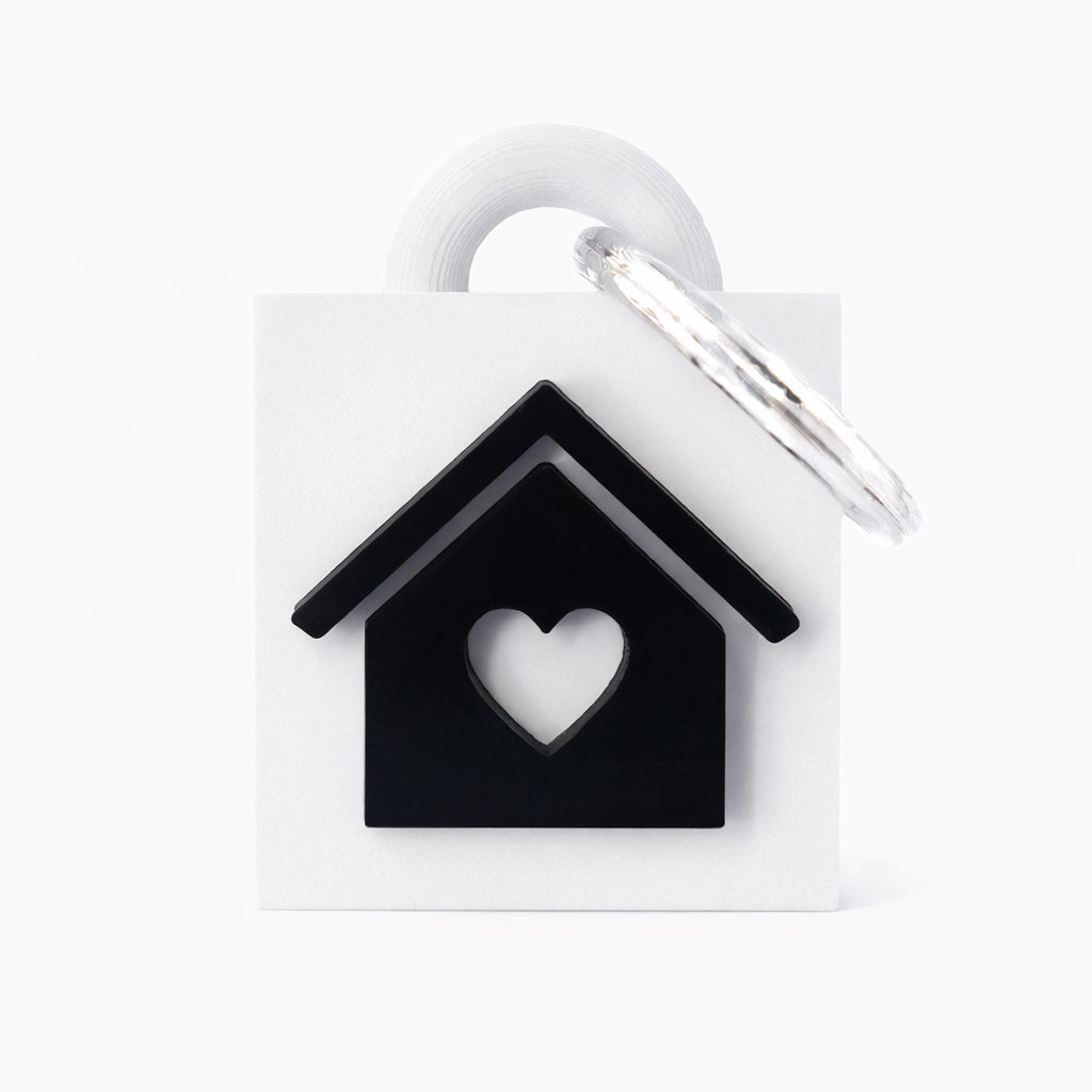 House of Love Keychain