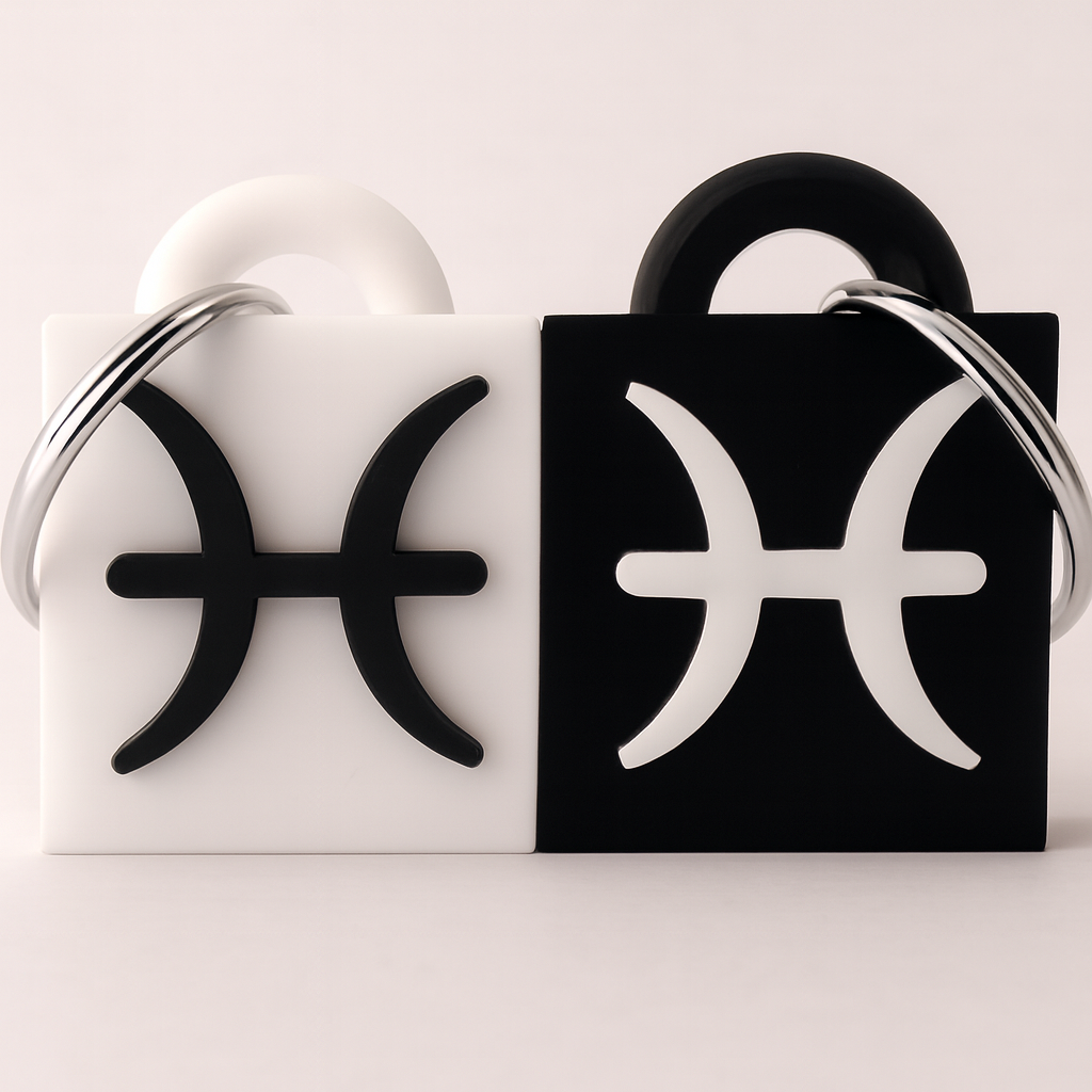 Pisces Keychain