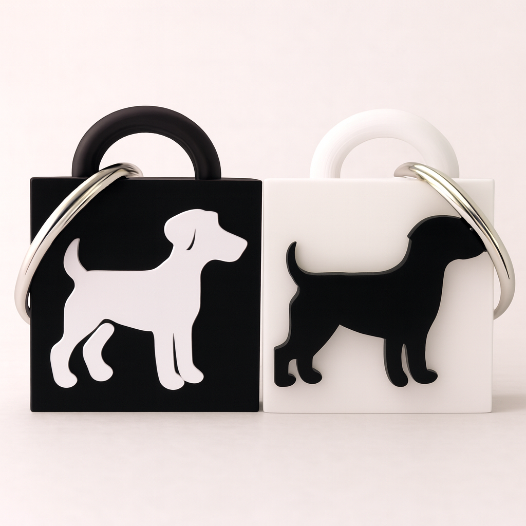 Jack Russell Keychain