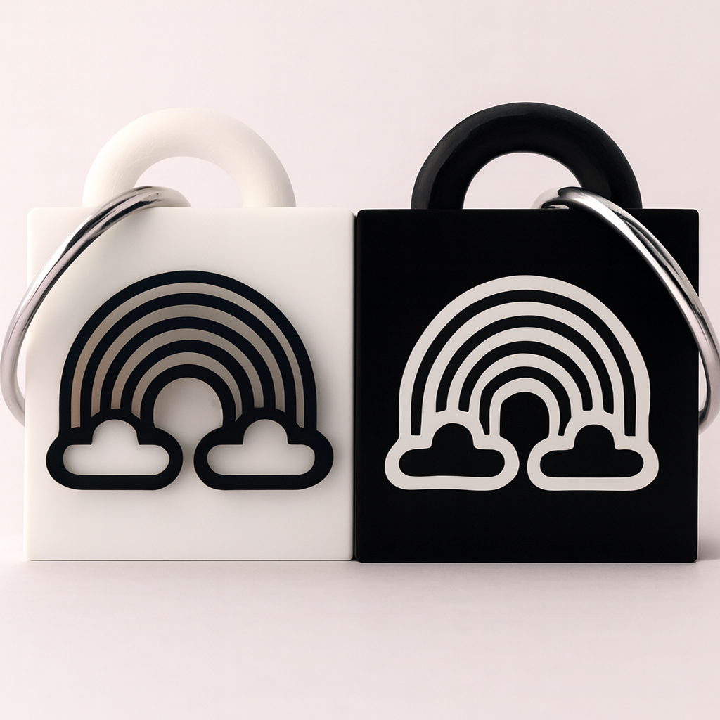 Chasing Colour Keychain