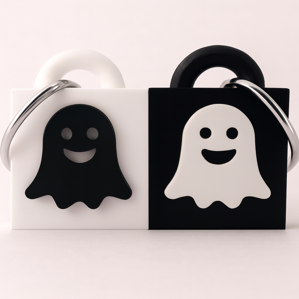 Boo Keychain