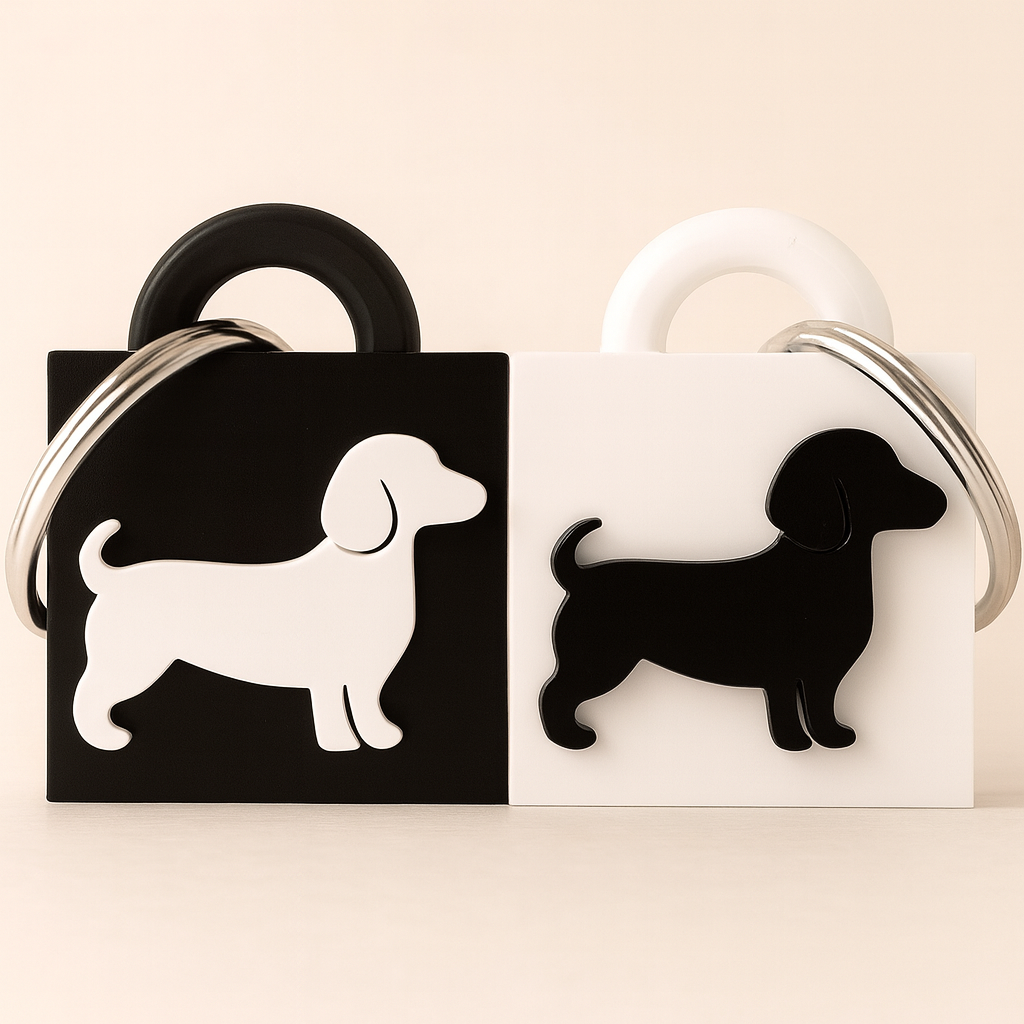 Dachshund Keychain
