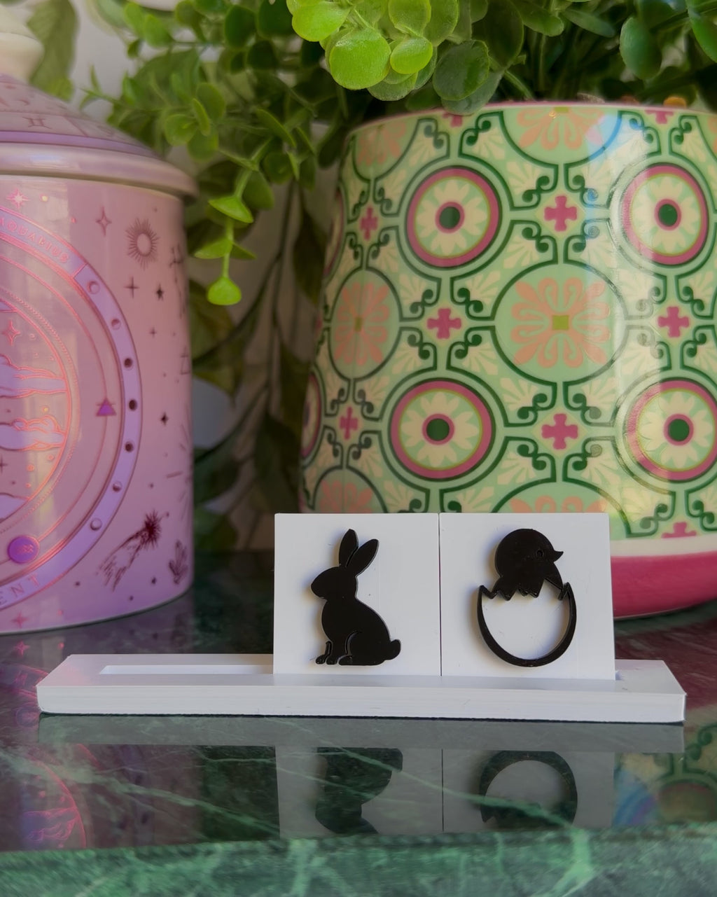 Easter Egg, Bunny & Hatching Chicken - Set